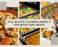 Full Buffet Catering Perfect For 30 Pax and Above!